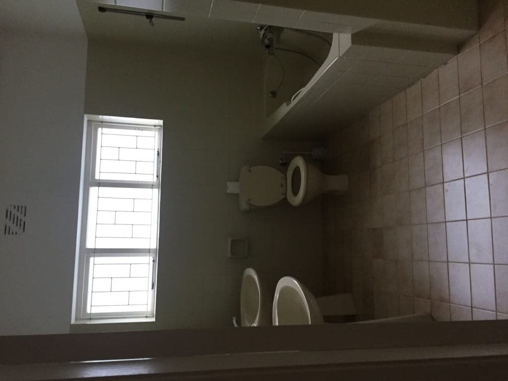 Master bathroom before