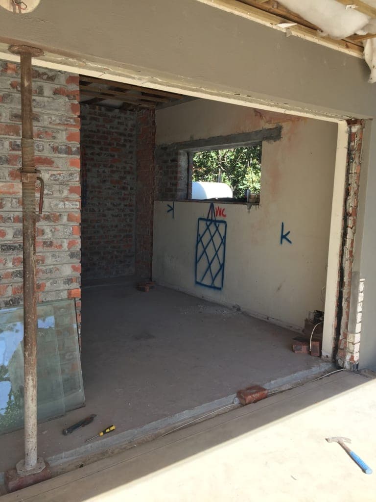 Rooms re-planned and marked out
