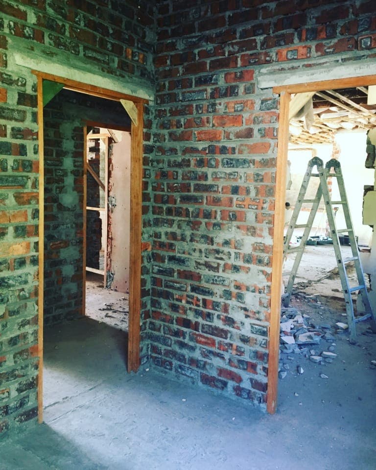Stripped back to brickwork